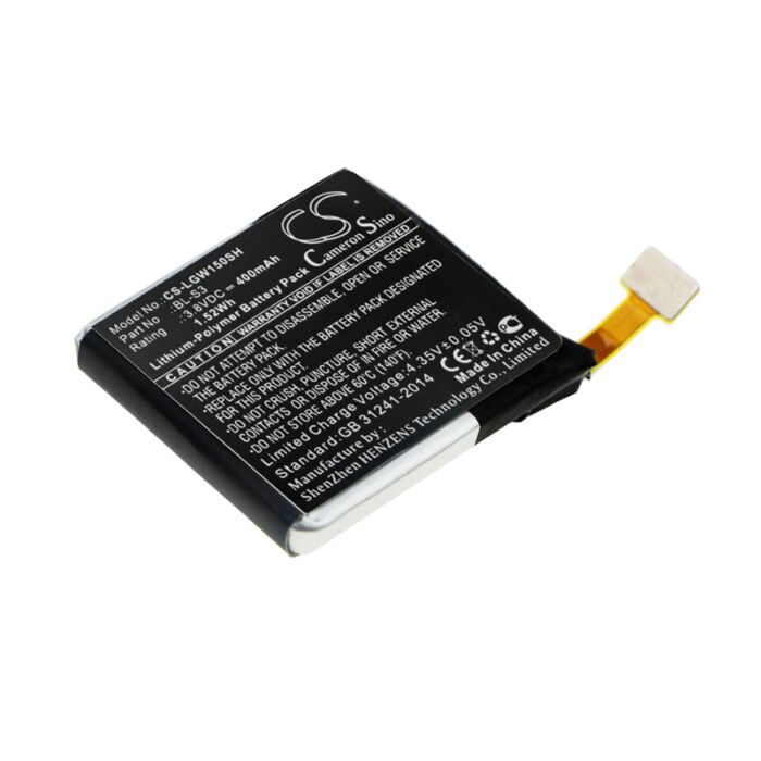 400mAh for LG Watch Urbane,W150