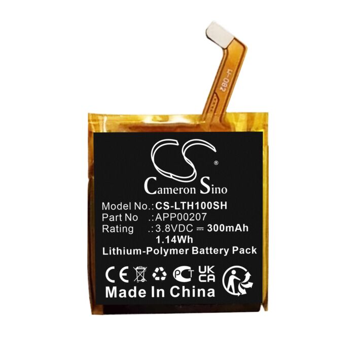 Replacement Battery for Louis Vuitton Tambour Horizon 1, APP00207, Li-Polymer 300mAh