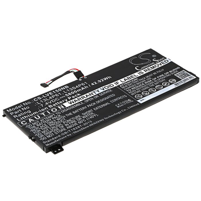 5800mAh for Lenovo Edge 15,Edge 15 80H1,Flex 2 Pro-15,Edge 15 80K9,ThinkPad Edge 15 80H1 15.6