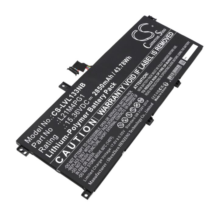 2850mAh for Lenovo ThinkPad L13 Yoga Gen 3(Intel)21B5003MIU,ThinkPad L13 Gen 3(Intel)-21B3004WGR,ThinkPad L13 Gen 3(AMD)-21B9000SSC,ThinkPad L13 Gen 4(AMD)21FN0009CY,ThinkPad L13 Gen 3(Intel)-21B40011AU,ThinkPad L13 Gen 3(AMD)-21B9002RCY,ThinkPad L13 Yoga