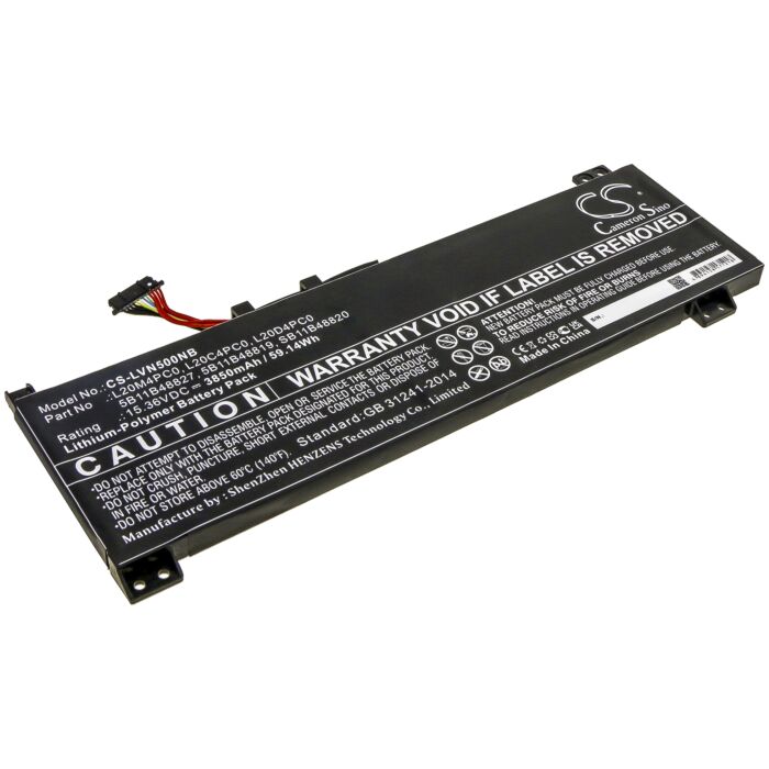 3850mAh for Lenovo Legion 5-15ACH6A,Legion 5-15ACH6,Legion 5-15ACH6H,Legion 5-15ITH6,Legion 5-15ITH6H,Legion 5-15ACH6H(82JU001RGE),Legion 5-15ACH6H(82JU000FGE),Legion 5-15ACH6H(82JU003SGE),Legion 5-15ACH6H(82JU000HGE),Legion 5-15ACH6H(82JU000KGE)
