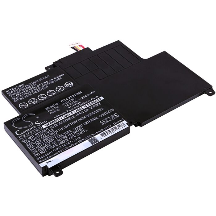 2800mAh for Lenovo ThinkPad S230u,ThinkPad Edge S230u,Thinkpad Twist S230u,ThinkPad S230u Twist(334725C),ThinkPad S230u Twist(3347AB8),33473QC,ThinkPad S230u Twist(33473MC),33473JC,334725C,33471D6