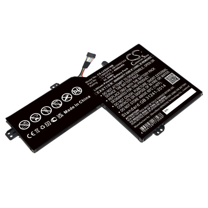 4500mAh for Lenovo Ideapad S540-15iml 81ng001kau,Ideapad S540-15iml 81ng00bjar,Ideapad S540 15,Ideapad S540-15iml 81ng00byvn,Ideapad S540-15iwl-81ne003xge,Ideapad S540-15iml 81ng00c0vn,Ideapad S540-15iml,Ideapad S540-15iml 81ng00bxhh,Ideapad S540-15iml(81