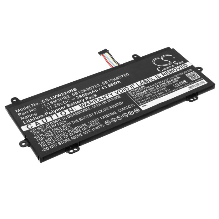 3900mAh for Lenovo N22 Winbook,80SF0000US,iDeapad N22,iDeapad N22 80S6,IdeaPad 11.6" N22