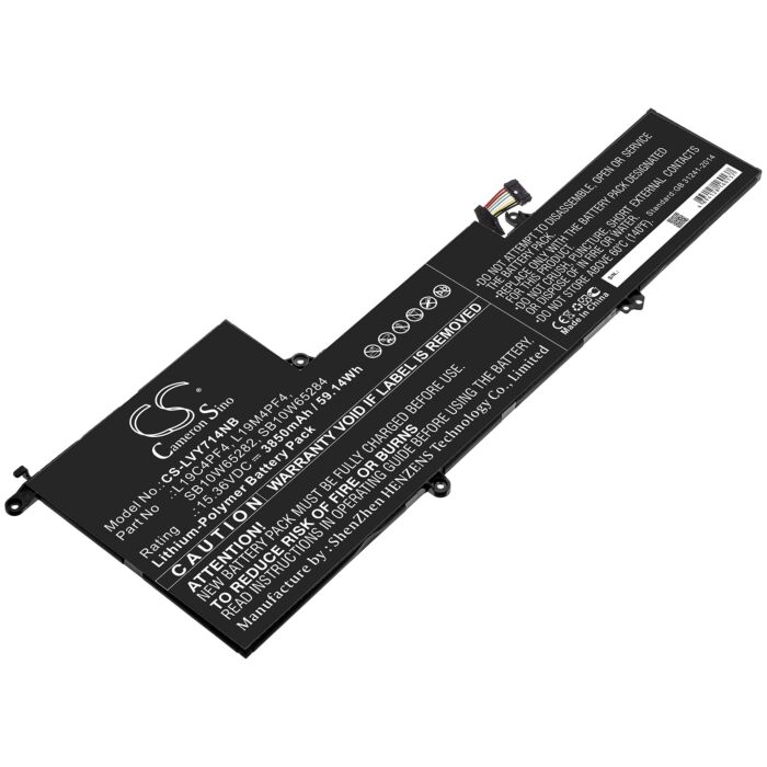 3850mAh for Lenovo Yoga 7 Slim 14ARE05,Yoga Slim 7-14ARE,Yoga 14s,Yoga Slim 7 14ITL05 82A3003CUE,Yoga Slim 7 14ITL05 82A1001YRM,Yoga Slim 7 14ARE05 82A200DXFE,Yoga Slim 7 14IIL05 82A100A3HV,Yoga Slim 7 14ARE05 82A2002SMX,Yoga Slim 7 14IIL05 82A1004NMH,Yog
