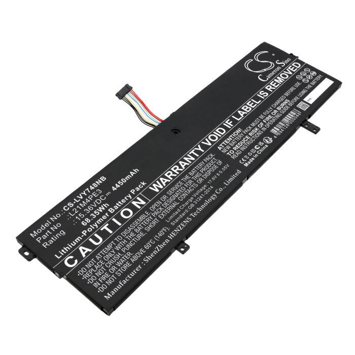 4450mAh for Lenovo Yoga 7 14ARB7 82QF002RIN,Yoga 7 14IAL7-82QE007LYA,Yoga 7 14IAL7-82QE001ETA,Yoga 7 14IAL7 82QE00DRLM,Yoga 7 14ARB7 82QF007GYA,Yoga 7 14ARB7 82QF0029GE,Yoga 7 14IAL7-82QE0074MX,Yoga 7 14IAL7-82QE000THV,Yoga 7 14ARB7 82QF007YFR,Yoga 7 14AR