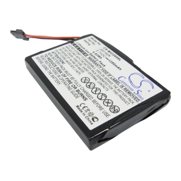 1250mAh for Mitac Mio 138,Mio 268,Mio 268 Plus,Mio 269,Mio 269 Plus,Mio C710,Mio C510,Mio C510e,Mio C310,Mio C310x