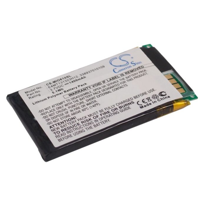 1400mAh for Mitac Mio H610