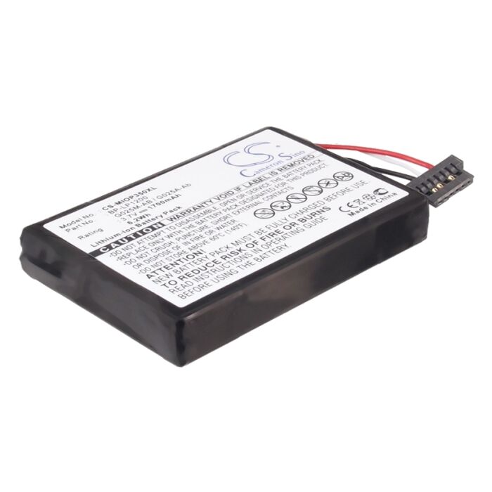 1700mAh for Medion MD95157,MD95243,MD95300,MD96220 Mobile GPS,MD96449,MDPNA 150,MDPNA 470,P4210,P4410