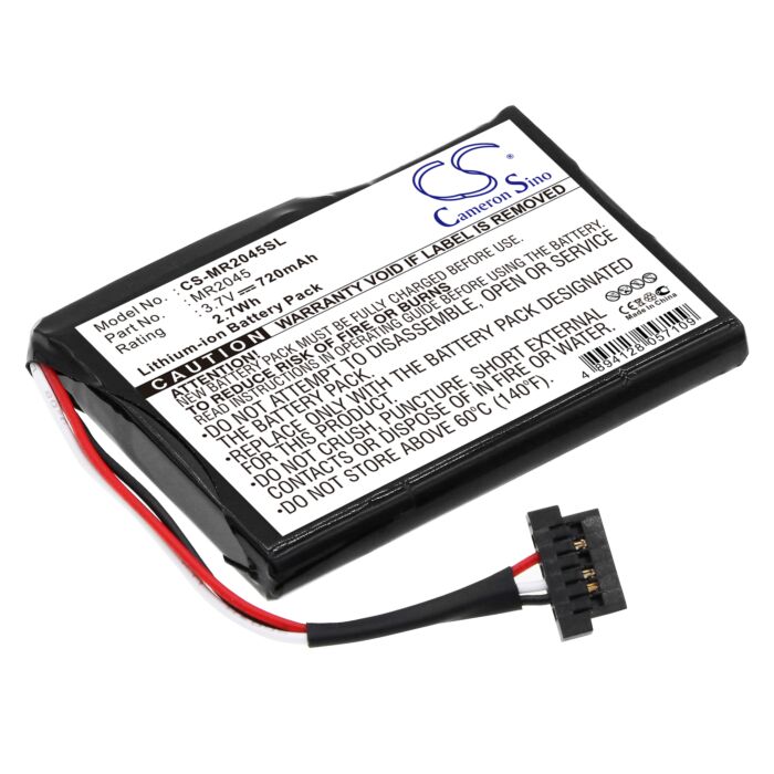 720mAh for Magellan RoadMate 2145T-LM,RoadMate 2136T-LM,RoadMate 2120T,RoadMate 2120T-LM,RoadMate 2055,RoadMate 2055T-LM,RoadMate 2045T-LM,RoadMate 2045