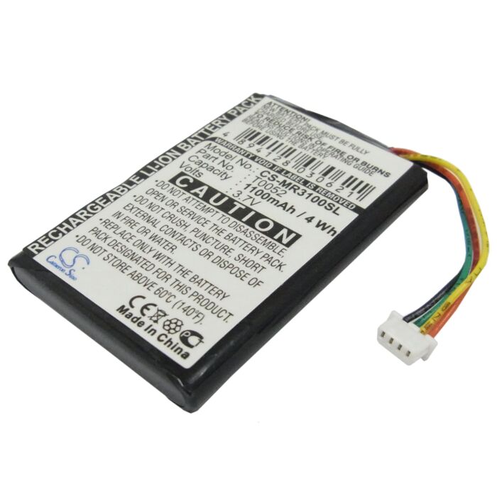 1100mAh for Magellan Maestro 3000,Maestro 3200,Maestro 3210,Maestro 3220,Maestro 3225,Maestro 3250,RoadMate 1200 (4 wires),RoadMate 1210 (4 wires)