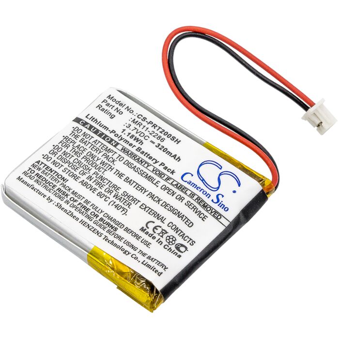 320mAh for Casio PRT-2GP