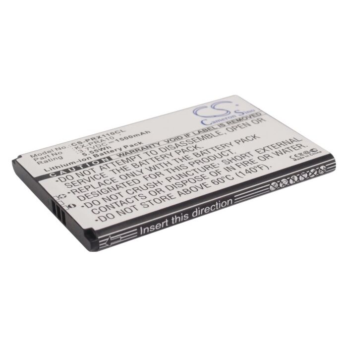 1500mAh for Panasonic KX-PRX110,KX-PRX110GW,KX-PRX120,KX-PRX120GW,KX-PRX150,KX-PRX150GW