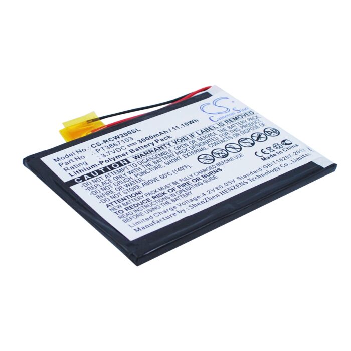 3000mAh for RCA RCT6077W2