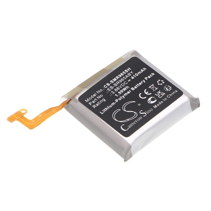 Replacement Battery for Samsung Galaxy Watch 6 Classic 47mm, SM-R960, SM-R965, EB-BR965ABY, GH43-05162A, Li-Polymer 410mAh