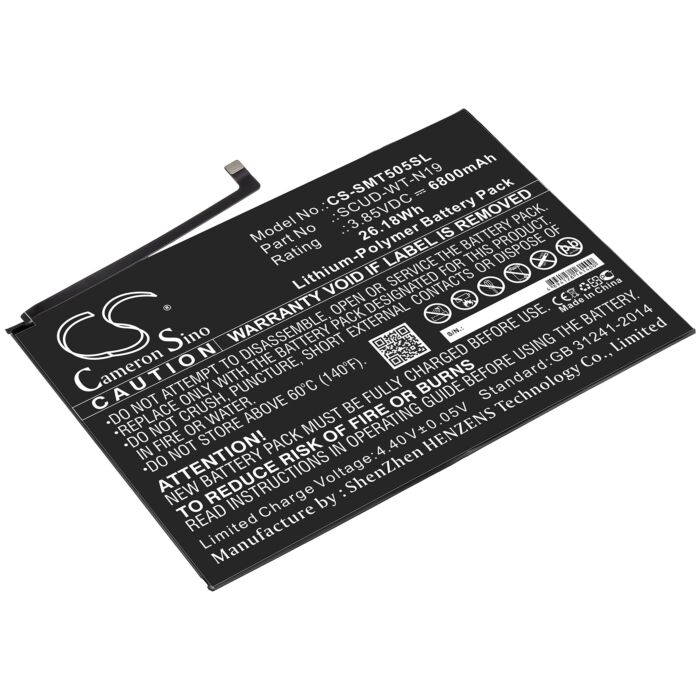 6800mAh for Samsung Galaxy Tab A7 10.4 2020,SM-T500,SM-T505,SM-T503,SM-T510