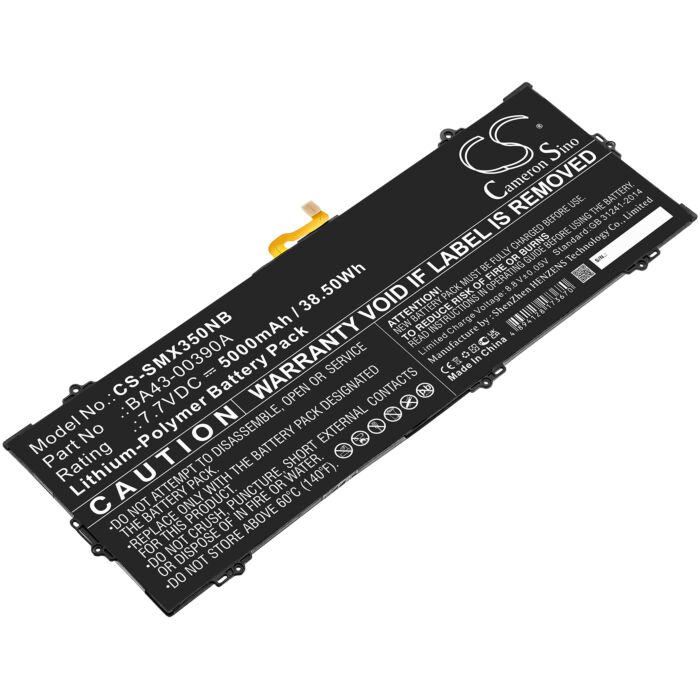 5000mAh for Samsung Chromebook 15.6",XE350XBA-K01US
