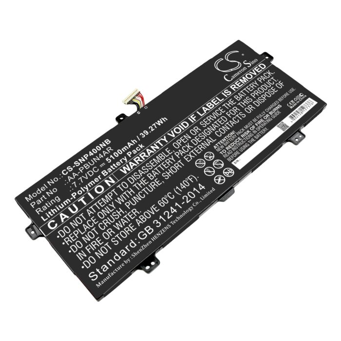 5100mAh for Samsung ATIV Book 9 Spin,900X5L,900X5L-K01,900X5L-K02,940X3L-K02,ATIV Book 9 Spin 940X3L,Notebook 9 900X5L,Notebook 9 Spin,Notebook 9 Spin 940X3L,NP900X5L-K01CN