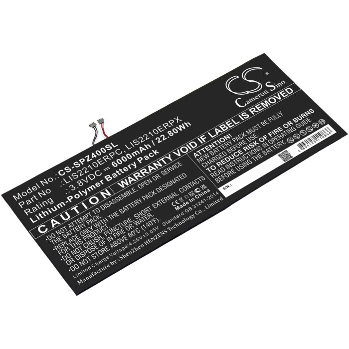 6000mAh for Sony Xperia Z4 Tablet SGP712,SGP771,SGP712,SO-05G,SOT31,SGP711