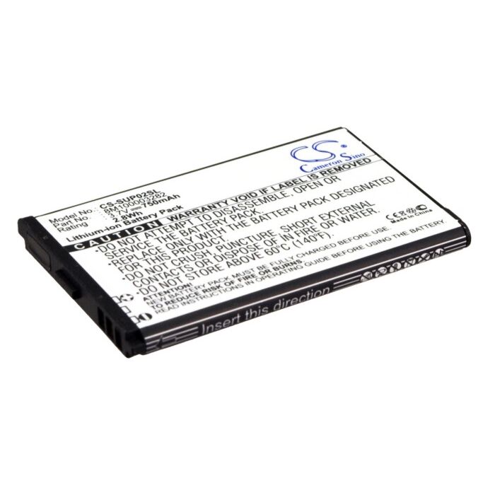 750mAh for Callaway uPro MX+,uPro MX,uPro G1,31000-01,Uplay