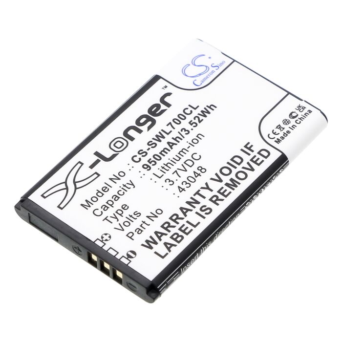 950mAh for Swissvoice L7,SV 20405855