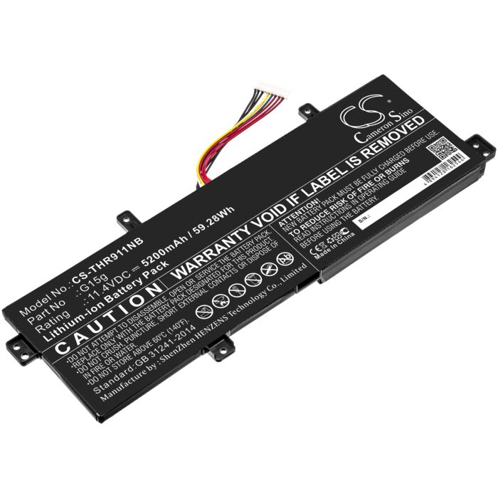 5200mAh for Gigabyte SabrePro 15 G,SabrePro 15,SabrePro 15-W8