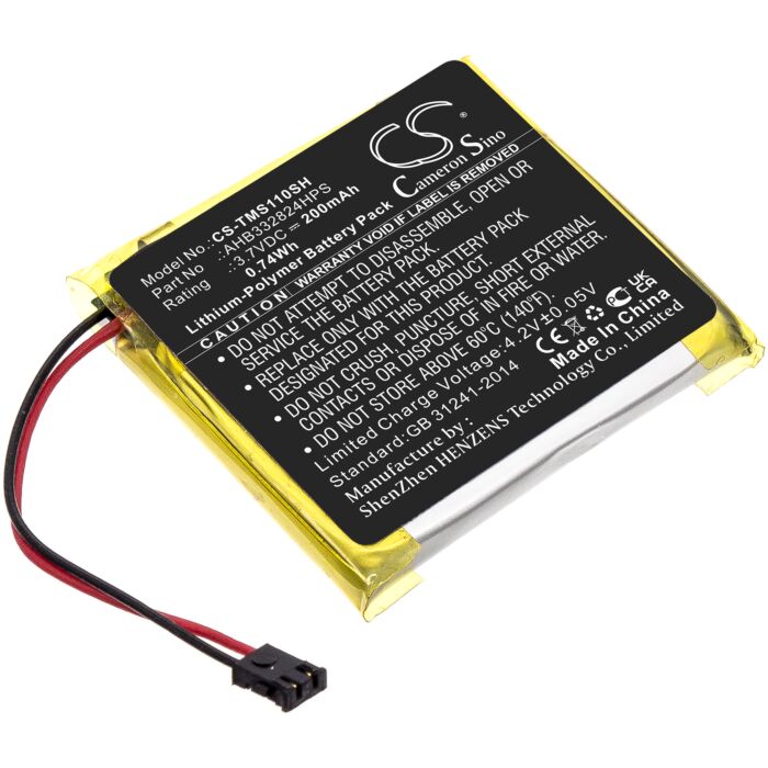 200mAh for TomTom Spark Cardio + Music GPS,Spark Cardio 2 + Music GPS