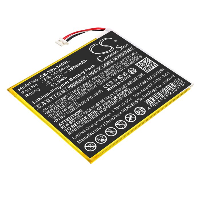 Replacement Battery for TOPDON ArtiMINI Scan Tool, Li-Polymer 3500mAh