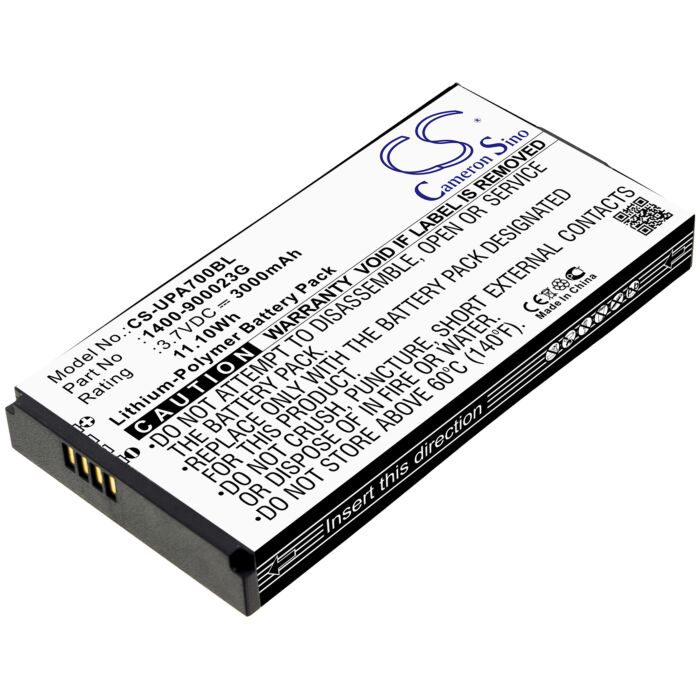 3000mAh for Unitech PA700,PA720,PA700MCA