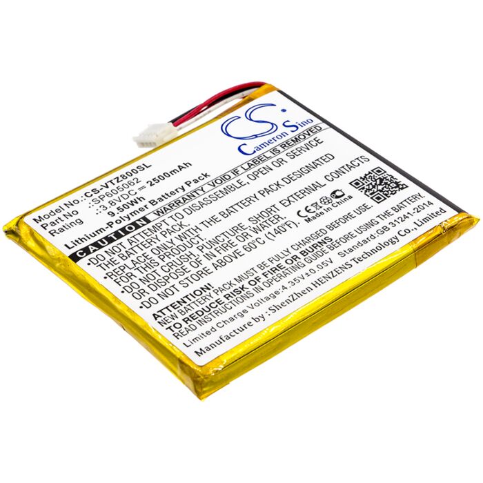 2500mAh for VTech KidiBuzz,80-169500