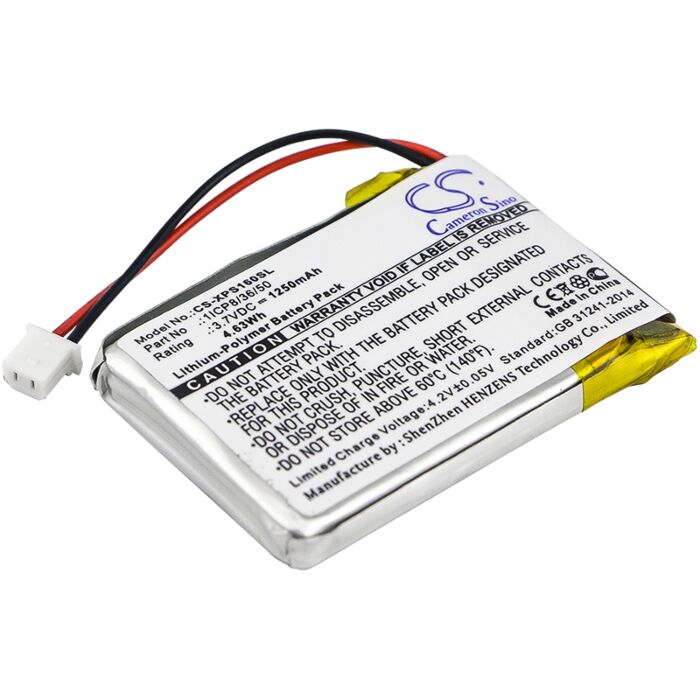 1250mAh for Dual XGPS160,XGPS160 SkyPro GPS Receiver