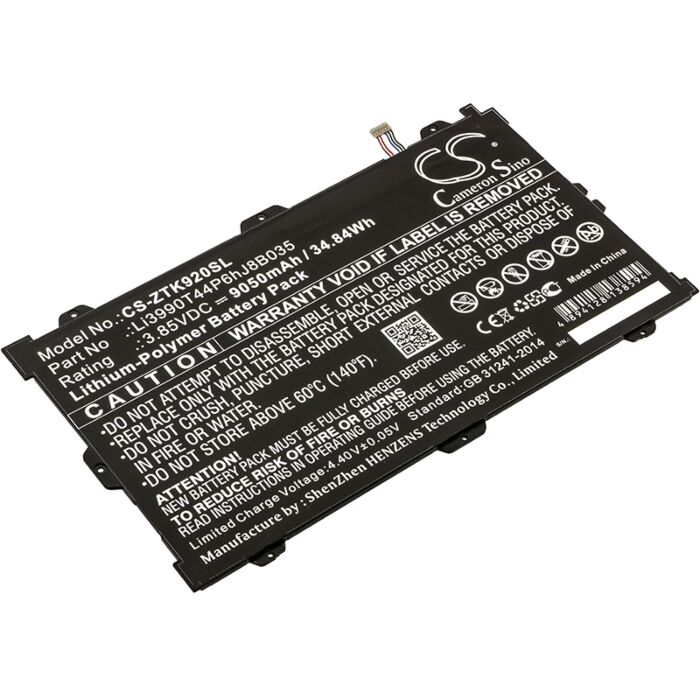 9050mAh for ZTE Primetime,Primetime LTE-A,K92