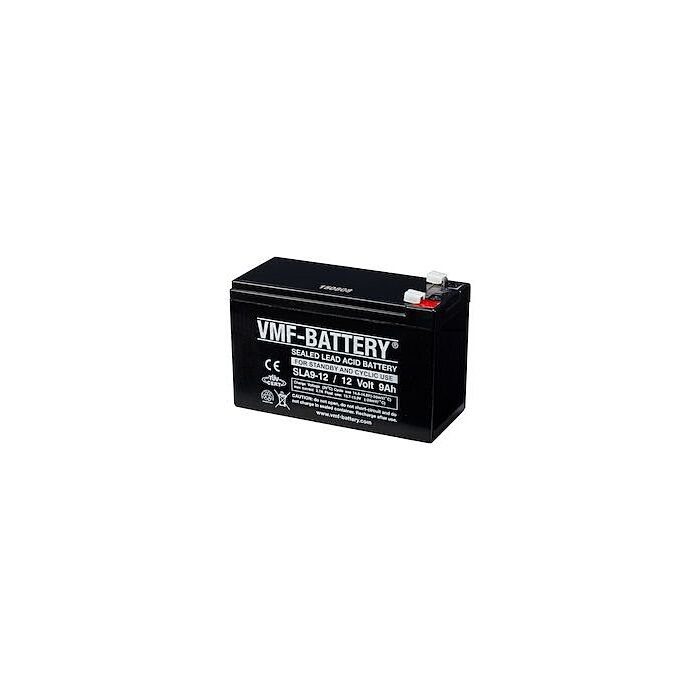 VMF 12V 9AH AGM Batteri F2 (Tilsvarer RT1290 F2)
