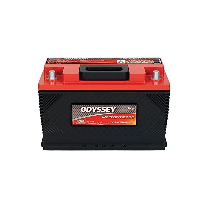 ODYSSEY ODP-AGM94R/L4 Batteri 12V 80AhAH 850CCA (315x174x189mm) Polstilling 5 - Plusspol til hÃƒÂ¸yre