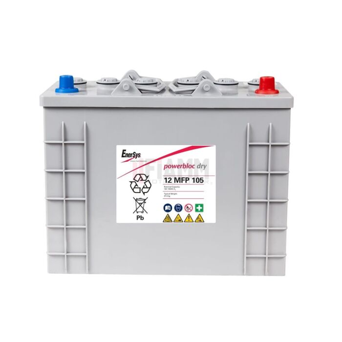 ENERSYS 12MFP105 Powerblock GEL 12V 105AH (349x174x283mm)