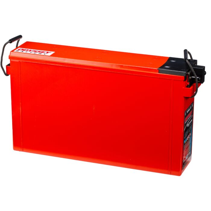 ODYSSEY PC1800-FT AGM Batteri 12V 214AH 1300CCA (581x125x316mm) frontpoler
