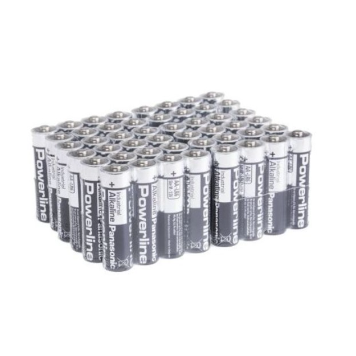 Panasonic AA Industrial PowerLine LR6AD 48stk alkaline