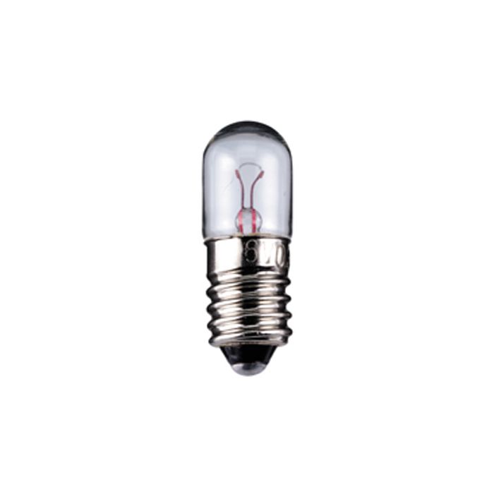 E10 miniatyrlampa 1,2W 12V 28x10mm