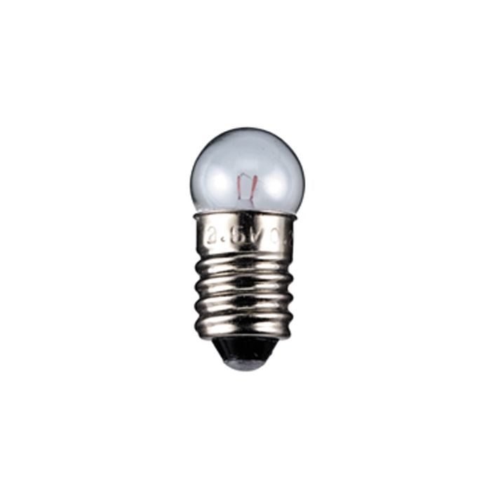 E10 miniatyrpære 1,2W 12V 24x11,5mm