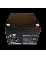 RITAR AGM Batteri 12V 26AH (166x175x125mm) M5