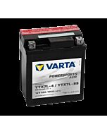 VARTA AGM MC Batteri 12V 6AH 100CCA (114x71x131mm) Polstilling 5 - Plusspol til hÃƒÂ¸yre YTX7L-BS