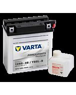 VARTA MC Batteri 12V 5AH 60CCA (121x61x131mm) Polstilling 5 - Plusspol til hÃƒÂ¸yre YB5L-B