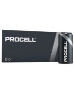 Kjøp 10 X Duracell Industrial Procell D 1,5V Alkalisk batteri MN1300 LR20 hos altitec.no for kr 199,00