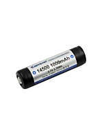 Ladbart AA 14500 3.7V 1000mAh - med sikkerhetskrets