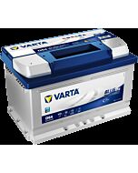 VARTA Blue Dynamic EFB Batteri 12V 65AH 650CCA (278x175x175/175mm) Polstilling 5 - Plusspol til hÃƒÂ¸yre D54