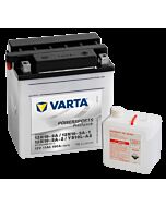 VARTA MC Batteri 12V 11AH 150CCA (136x91x146mm) Polstilling 5 - Plusspol til hÃƒÂ¸yre YB10L-A2