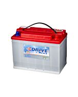 RÃƒÂ¸rplate Batteri Deep Cycle 12V 85AH C5 (308x175x225) Polstilling 5 - Plusspol til hÃƒÂ¸yre