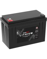 Kjøp 12V 100AH Lithium Batteri Skanbatt, Bluetooth hos altitec.no for kr 8 990,00