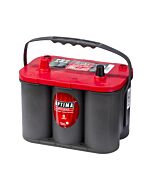 OPTIMA AGM Red Top 12V 50AH 815CCA (254x174x195mm) Polstilling 4 - Plusspol til venstre TOPP POL 'Bestselger'