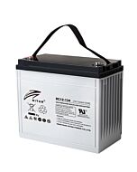 RITAR AGM Deep Cycle Batteri 12V 134AH C10 (340x173x280mm) Polstilling 4 - Plusspol til venstre
